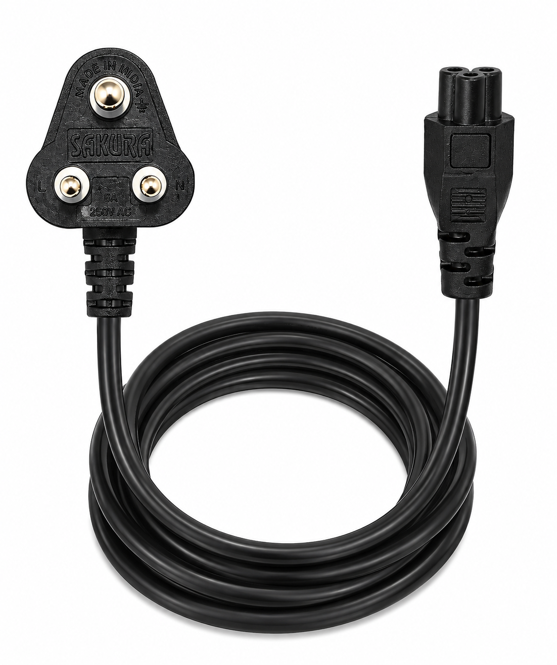 Laptop Power Cord 3 Pin AC Power Cable for Laptop Charger